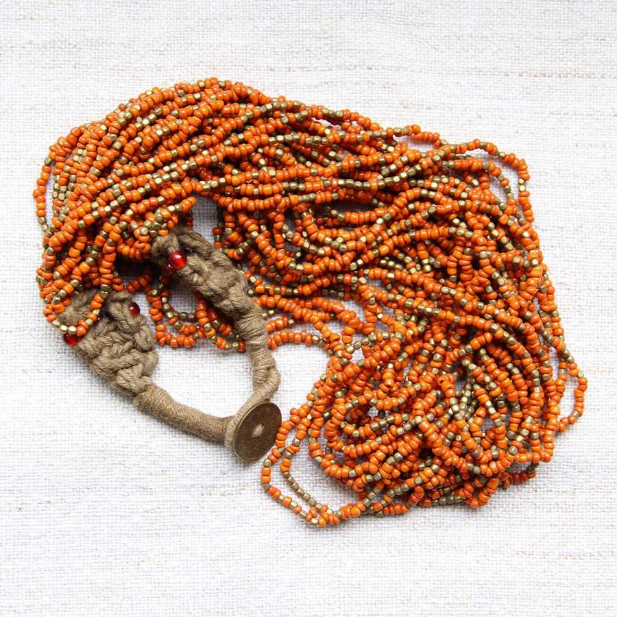 Naga bead necklace by Kronbali