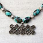 Turquoise indian necklace by Kronbali