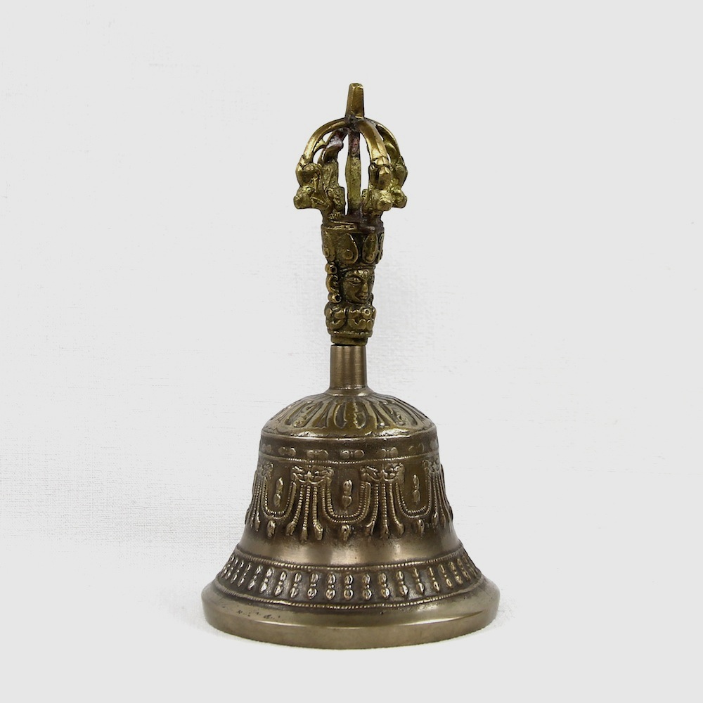 Buddhist Ghanta bell by Kronbali, Tibet