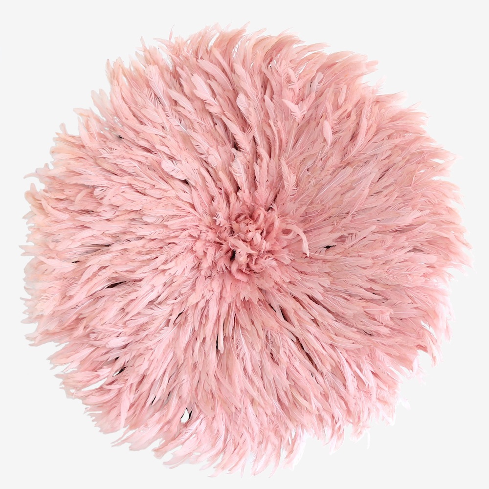 Powder pink Juju hat by Kronbali